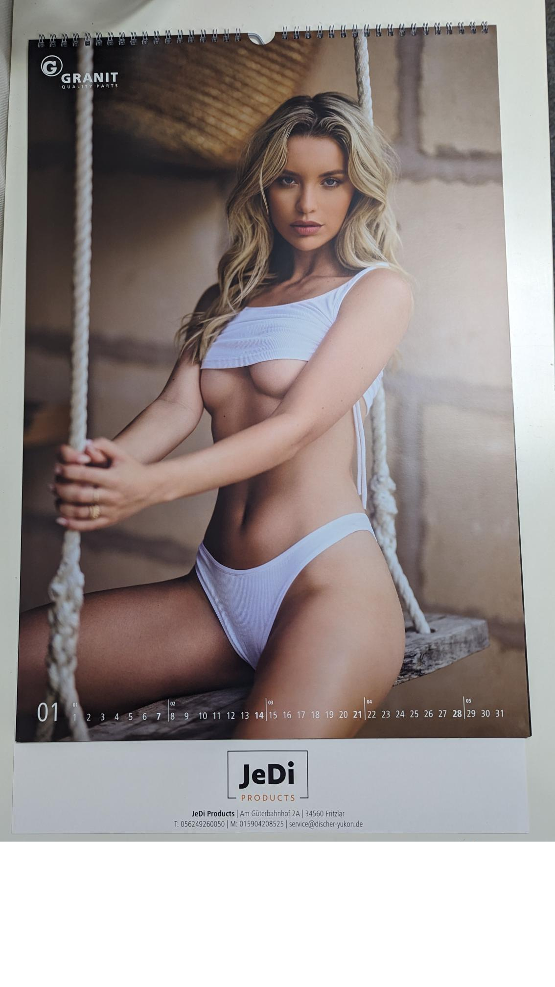 Granit Kalender 2024 Fricke Frauen Erotik Sexy Erotikkalender JeDi Products